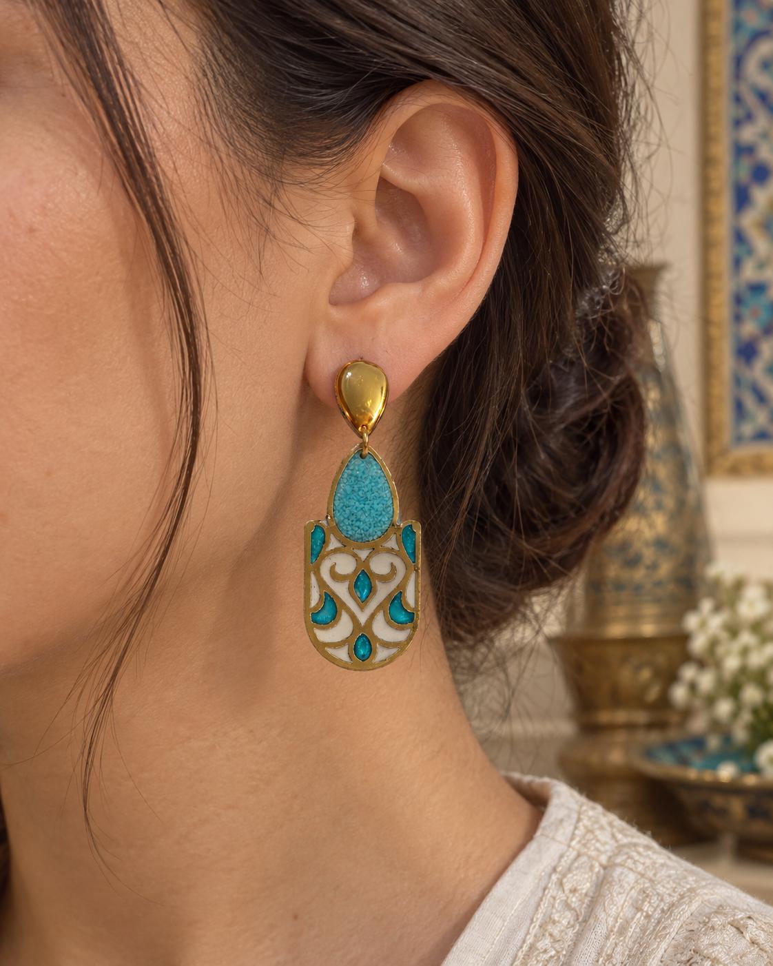 Turquoise Mehrab