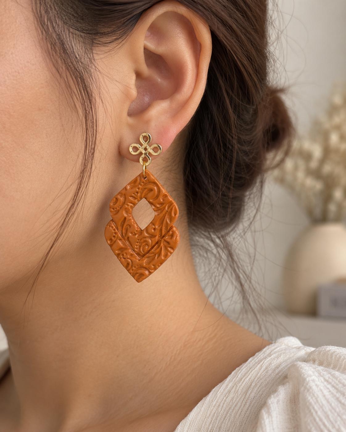 Terracotta Arabesque