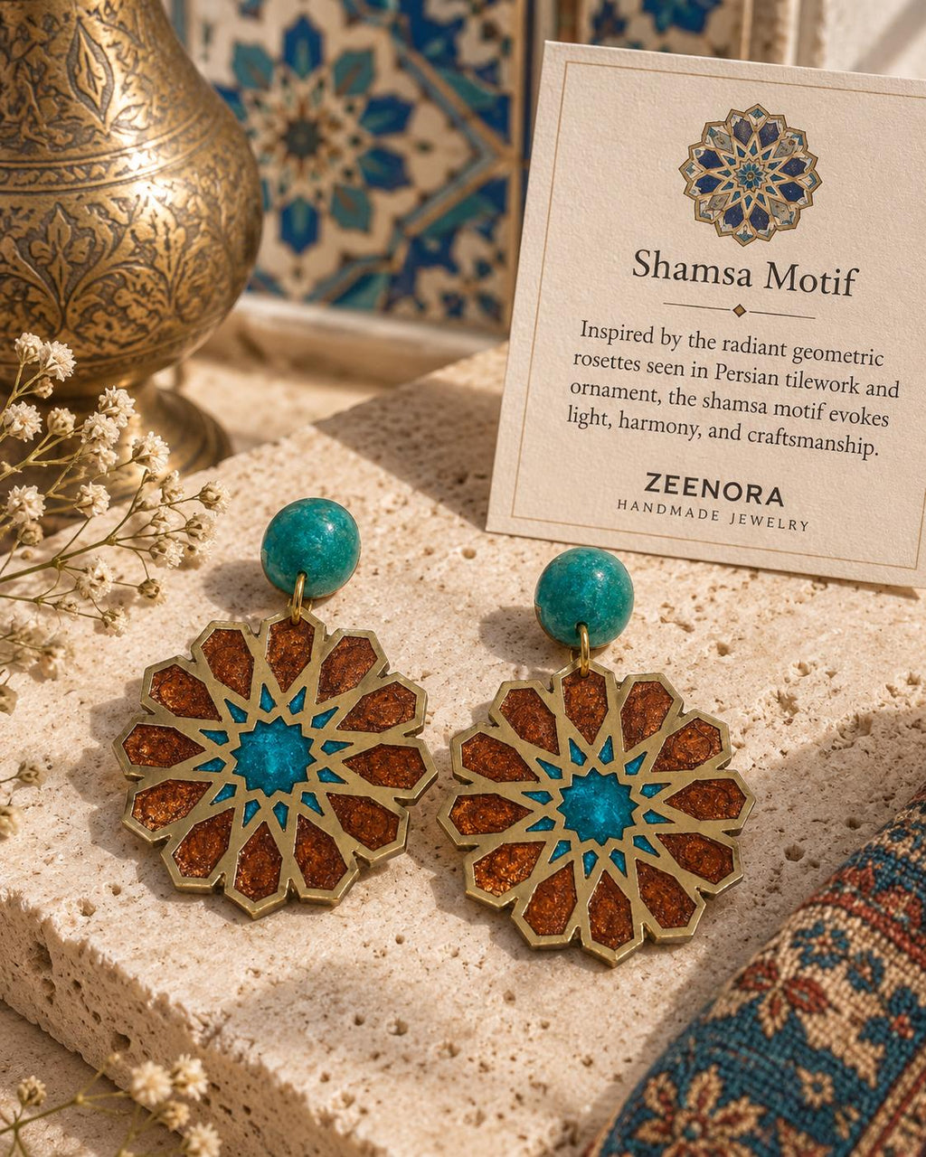 Copper Shamsa
