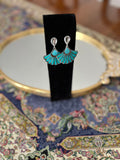 Turquoise Window Earrings