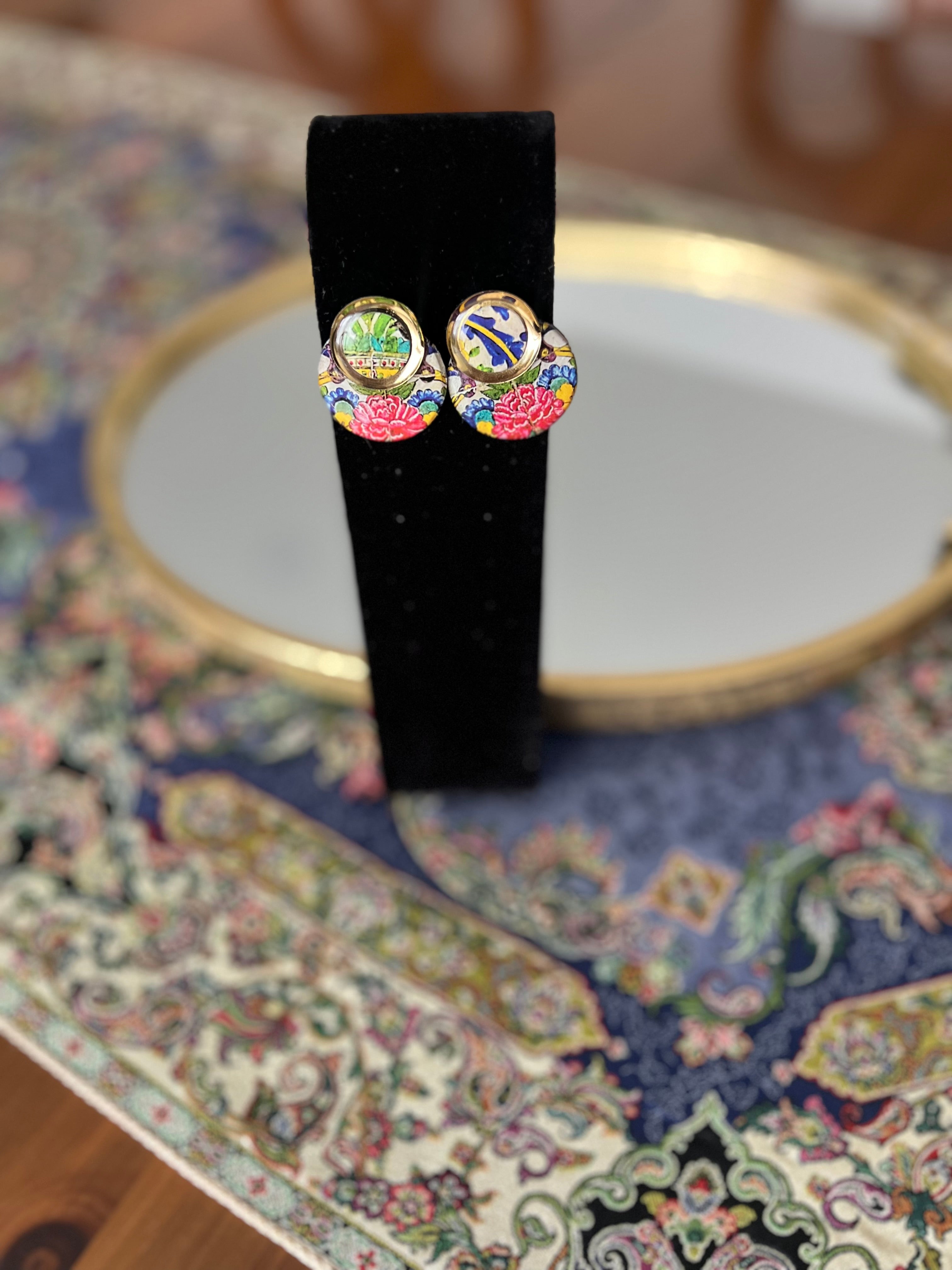 Mosaic Tile Earring