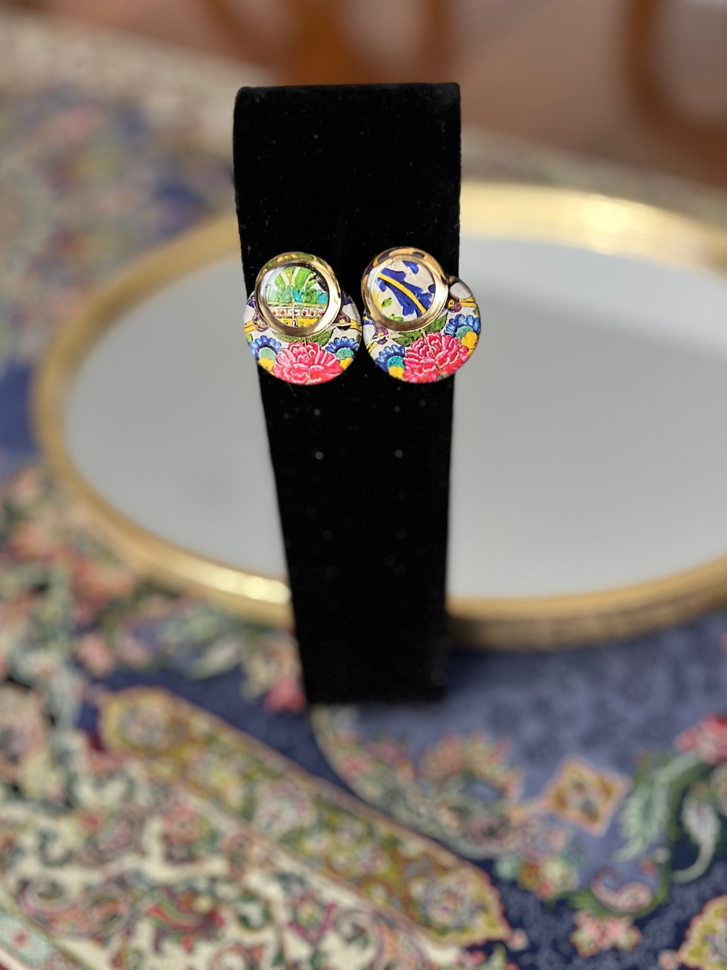 Mosaic Tile Earring