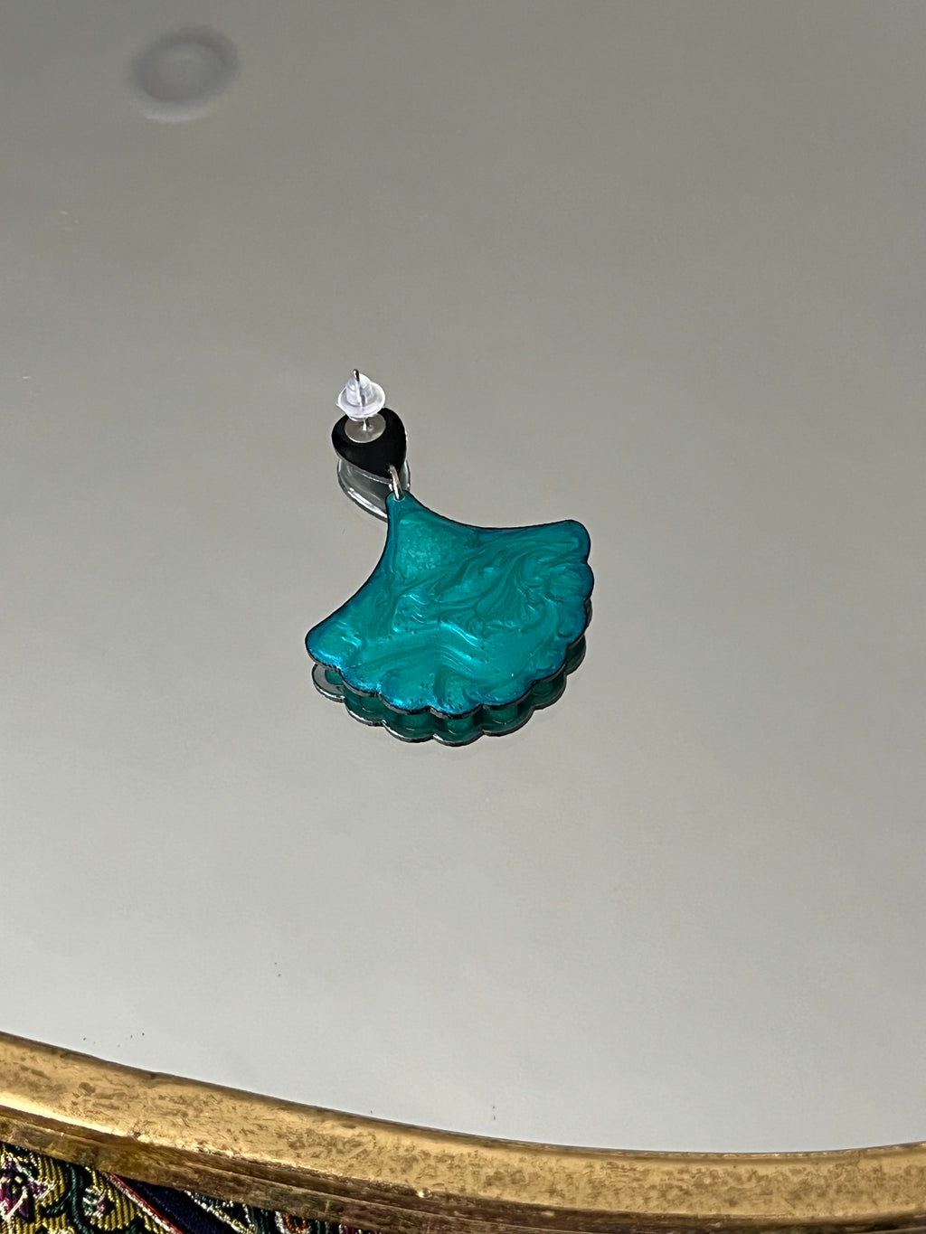Turquoise Window Earrings