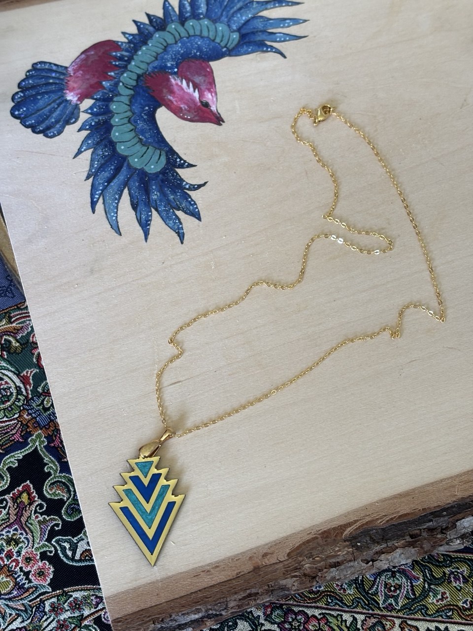 Colors of the Sea Necklace